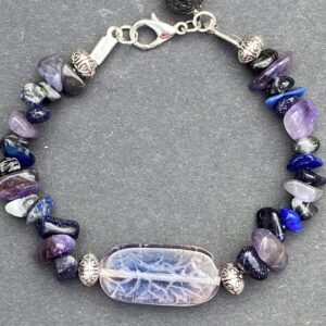 Sodalite and Amethyst