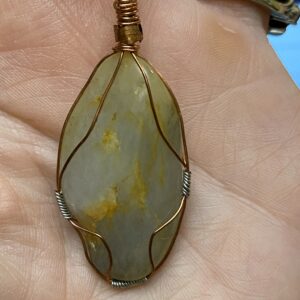 Oblong Stone Pendant