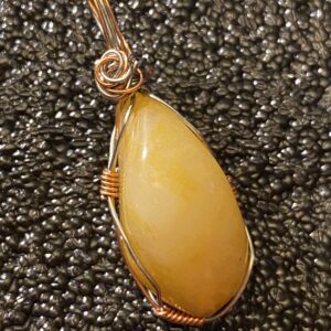 Wire Wrapped Rose Accent